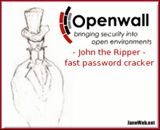 John the Ripperでパスワード脆弱性検証
