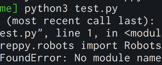 ModuleNotFoundError: No module named *エラーへの対応